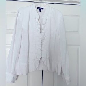INC international concepts. Womens. XL. White top